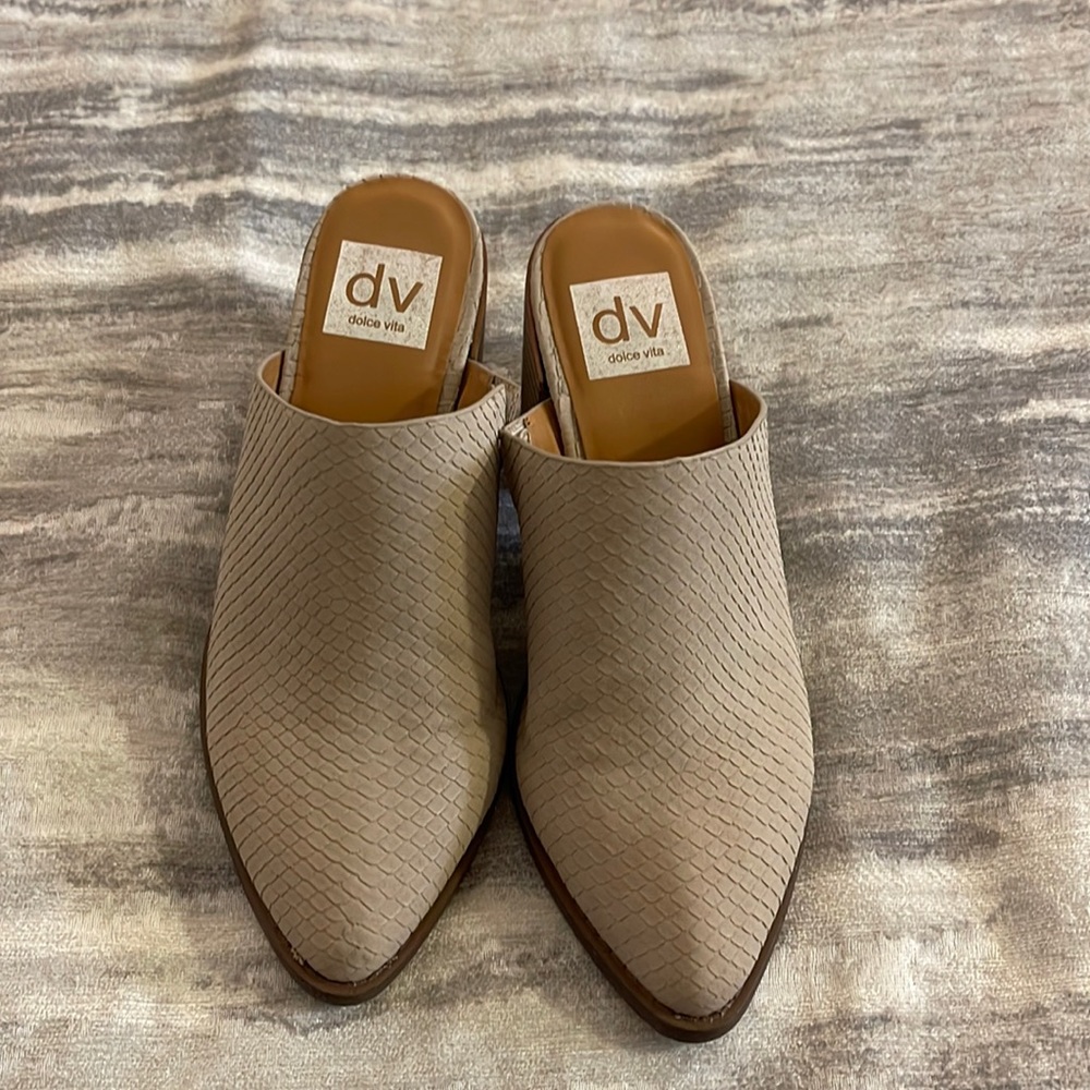 Dolce Vita Open Back Heel Booties